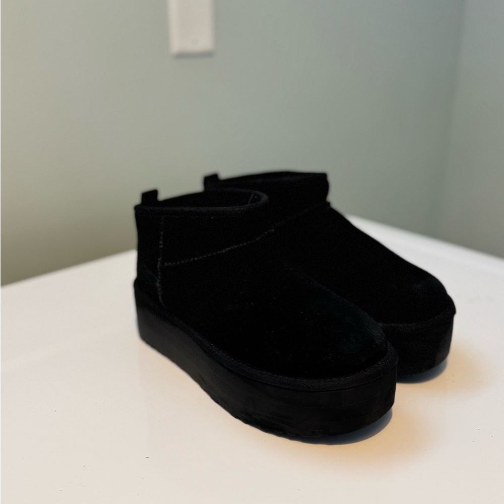 UGG Black Ankle Boots